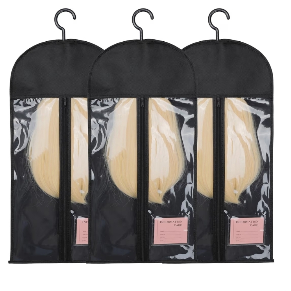3PCS Anti-Static Wig Storage with Hanger